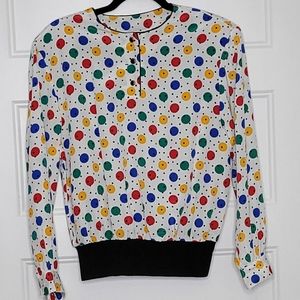 Women's Vintage Notations size 10 Top